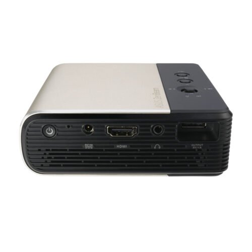 ASUS ZenBeam E2 Standard throw projector 300 ANSI lumens DLP WVGA (854x480) Black, Gold - Image 3