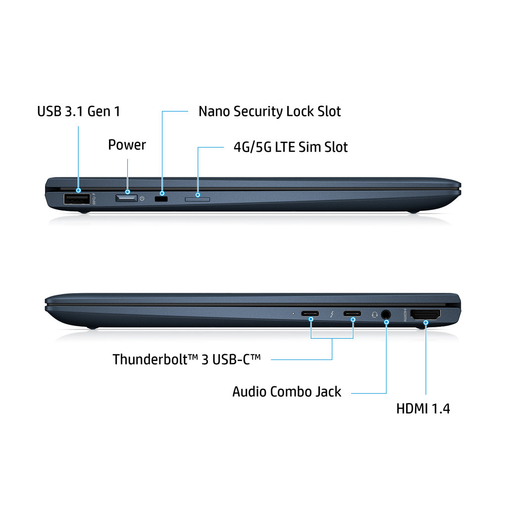 HP Elite Dragonfly G2 Intel® Core™ i7 i7-1165G7 Hybrid (2-in-1) 33.8 cm (13.3") Touchscreen Full HD 16 GB LPDDR4x-SD - Image 15