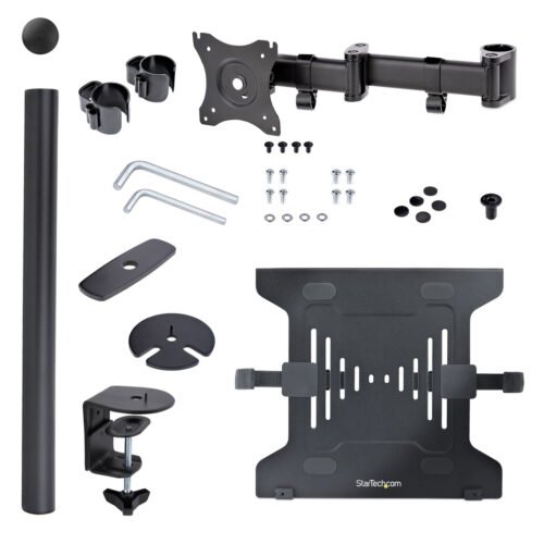 StarTech.com Laptop Desk Mount - Monitor and Laptop Mount - Displays up to 34in (8kg/17.6lb) & Laptops (4.5kg/9.9lb) - Articula - Image 8