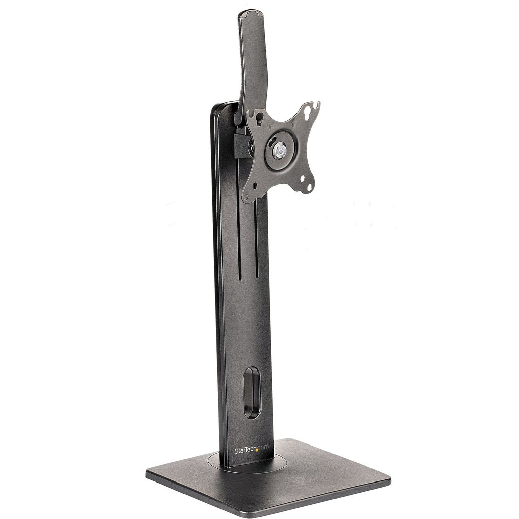 StarTech.com Free Standing Single Monitor Mount - Height Adjustable Monitor Stand - For VESA Mount Displays up to 32" (15lb/7kg - Image 5