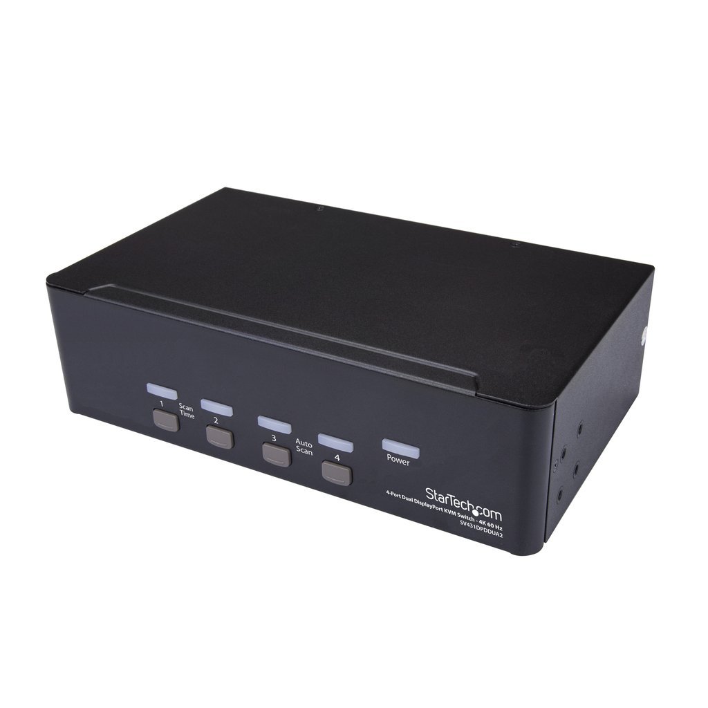 StarTech.com 4-Port Dual DisplayPort KVM Switch - 4K 60Hz - Image 6