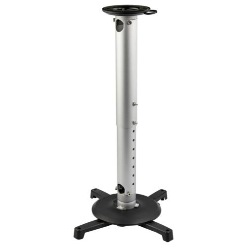 StarTech.com Universal Ceiling Projector Mount - Heavy Duty Height Adjustable/Extendable Pole Mount 5-22.7" from Ceiling - 33lb