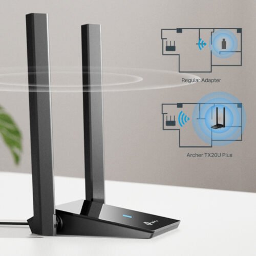 TP-Link AX1800 Dual Antennas High Gain Wireless USB Adapter - Image 5