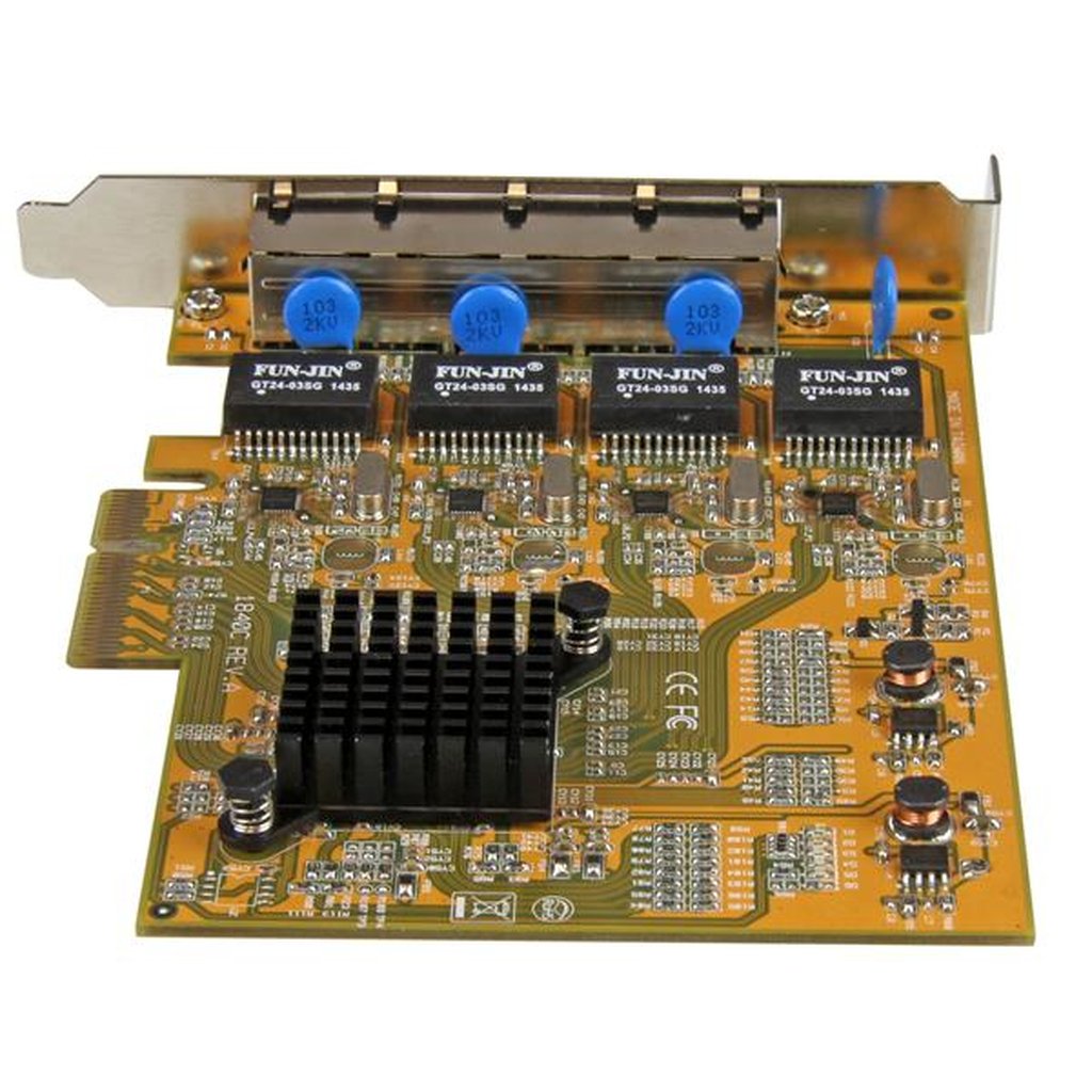 StarTech.com 4-Port PCIe Gigabit Network Adapter Card - Image 3