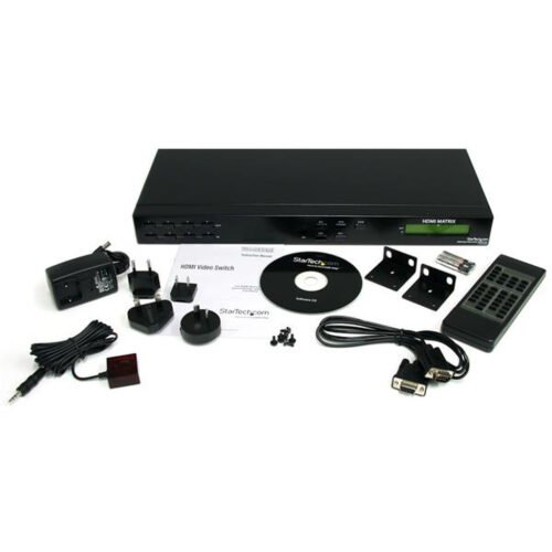 StarTech.com 4x4 HDMI Matrix Video Switch Splitter with Audio and RS232 - Image 3