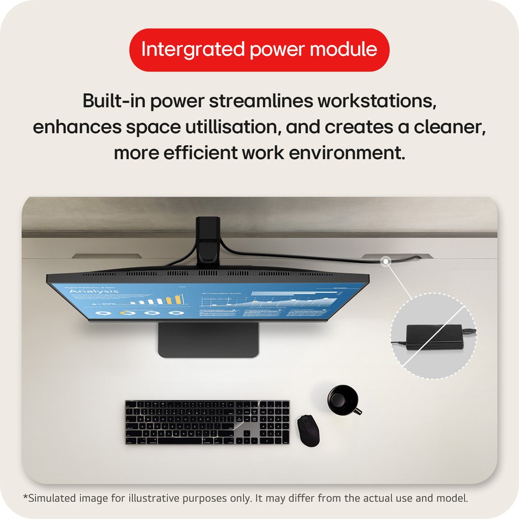 LG 24BA750-B computer monitor 60.5 cm (23.8") 1920 x 1080 pixels Full HD LCD Black - Image 4