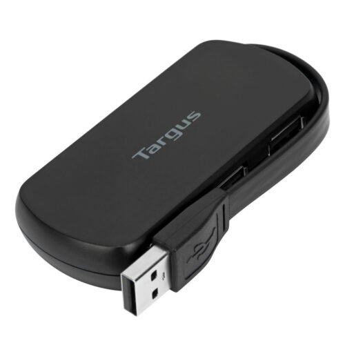 Targus ACH114EU interface hub USB 2.0 480 Mbit/s Black - Image 6