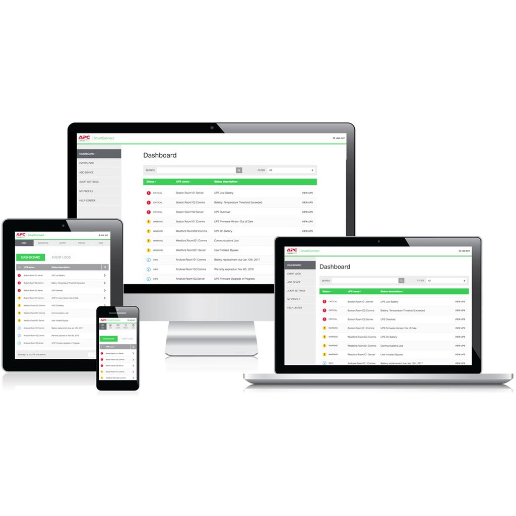 APC Smart-UPS Li-ion SCL500RMI1UC - 4x C13, short depth, Rack/tower/wall mount, SmartConnect, 500VA - Image 4