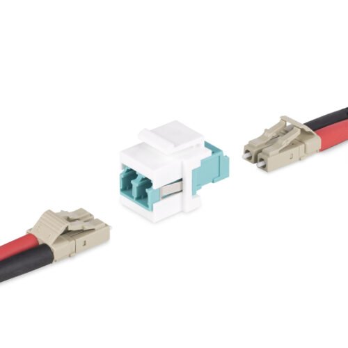 StarTech.com LC to LC Coupler, LC Fiber Coupler, LC/UPC Keystone Jack, Duplex Fiber Optic LC Keystone Coupler for Patch Panel - Image 6