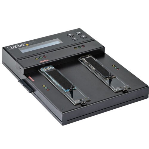 StarTech.com Standalone M.2 SATA & M.2 NVMe Duplicator and Eraser - HDD/SSD Cloner/Wiper for M.2 PCIe AHCI/NVMe, M.2 SATA, 2.5/ - Image 6