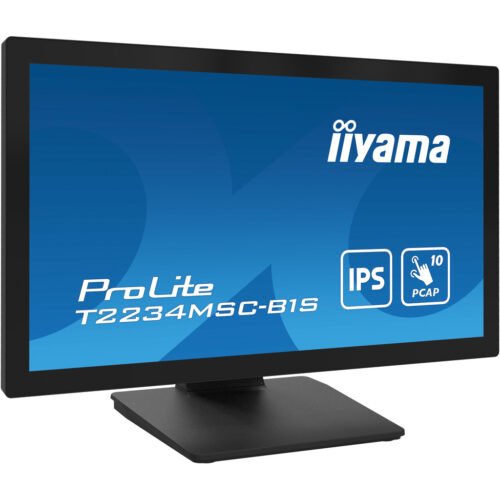 iiyama ProLite 22" Full HD 10pt touchscreen featuring IPS panel technology, touch through glass function and anti fingerprint c - Image 3