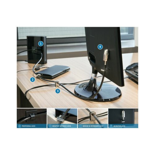 Kensington Desktop & Peripherals Locking Kit 2.0 - Image 2