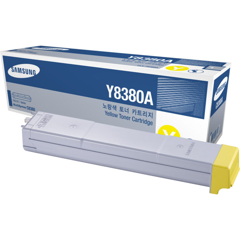 Samsung CLX-Y8380A Yellow Toner Cartridge
