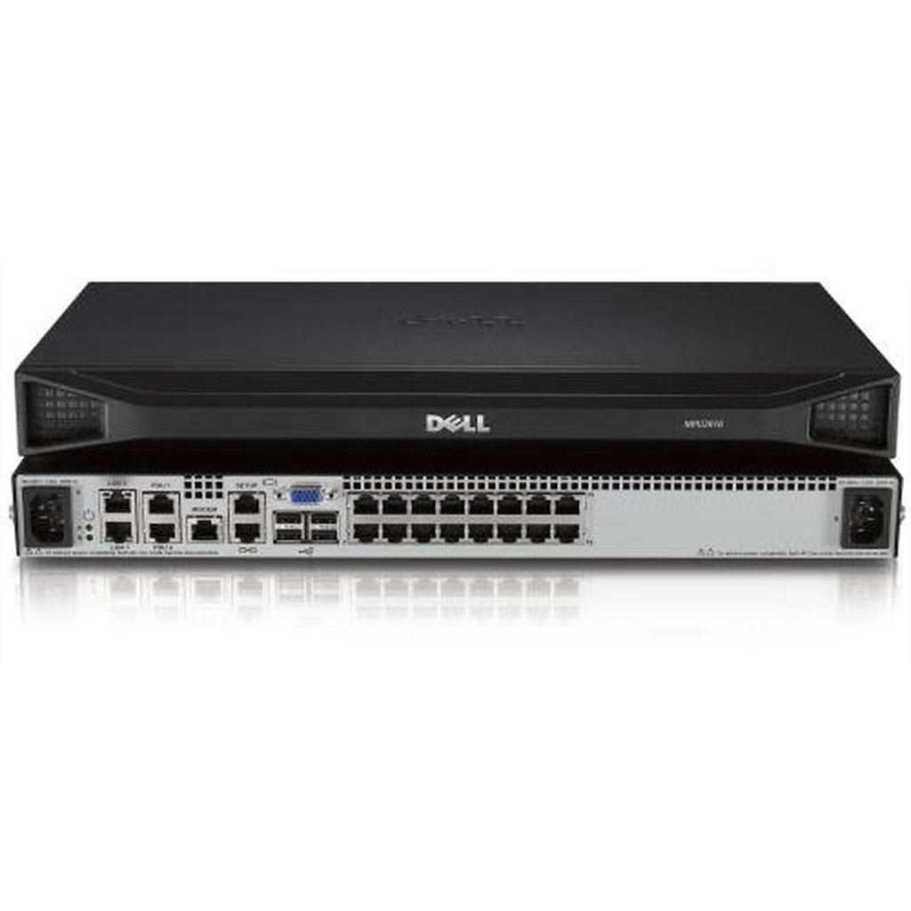 DELL DMPU2016-G01 KVM switch Rack mounting Silver