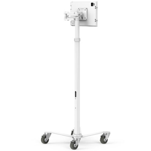 Compulocks iPad Pro M4 13" (2024), Apex Enclosure Rolling Cart - Rise Freedom Extended White - Image 2