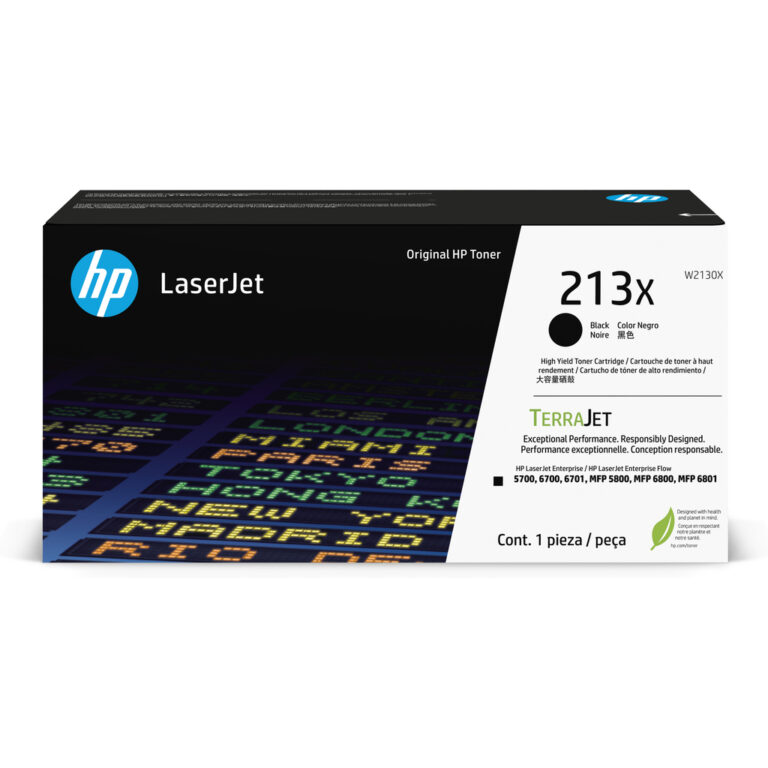 HP 213X High Yield Black Original LaserJet Toner Cartridge