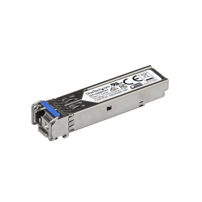 StarTech.com MSA Compliant SFP Transceiver Module - 100BASE-BX~MSA Uncoded SFP Transceiver Module - 100BASE-BX - 100 MbE Ethern