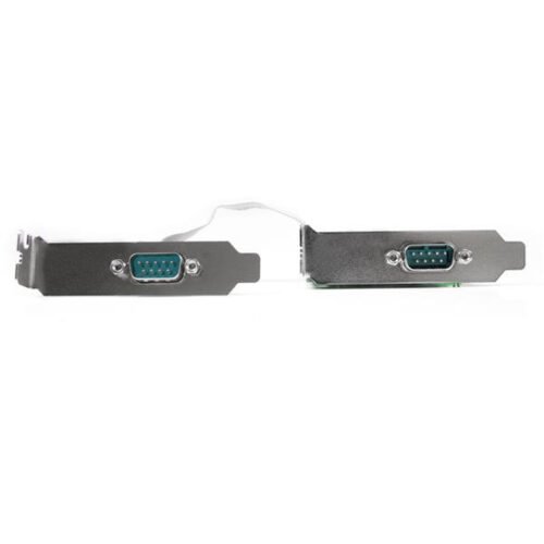 StarTech.com 2-Port Low Profile Native RS232 PCI Express Serial Adapter Card, 16550 UART, PCIe to Dual Serial DB9, Windows & Li - Image 4