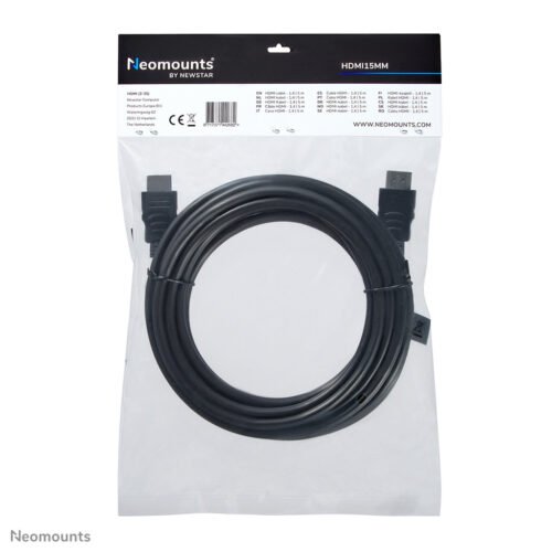 Neomounts HDMI15MM HDMI cable - 5 metres - Image 4