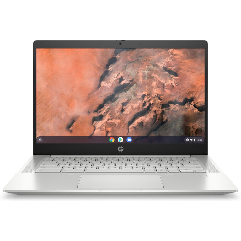 HP Chromebook Pro c645 AMD Athlon Silver 3050C 35.6 cm (14") HD 4 GB DDR4-SDRAM 32 GB eMMC Wi-Fi 6 (802.11ax) ChromeOS Aluminiu