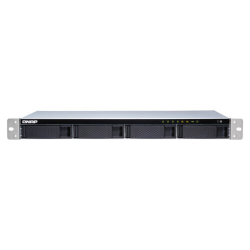 QNAP TS-431XeU NAS Rack (1U) Annapurna Labs Alpine AL-314 8 GB DDR3 8 TB HDD QNAP Turbo System Black, Stainless steel