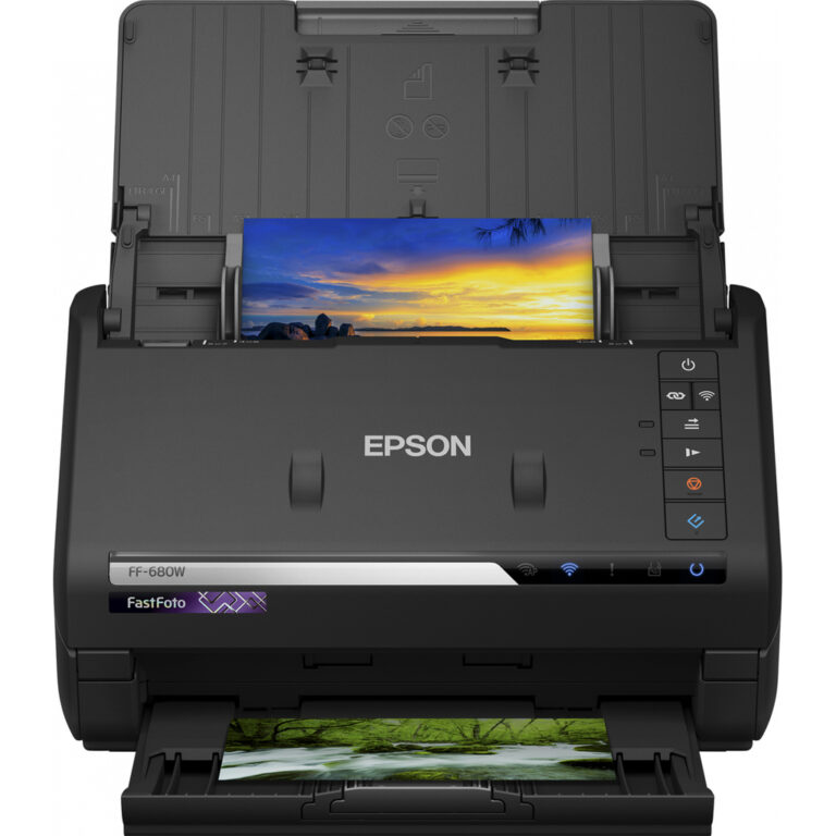 Epson FF-680W Sheet-fed scanner 600 x 600 DPI A4 Black