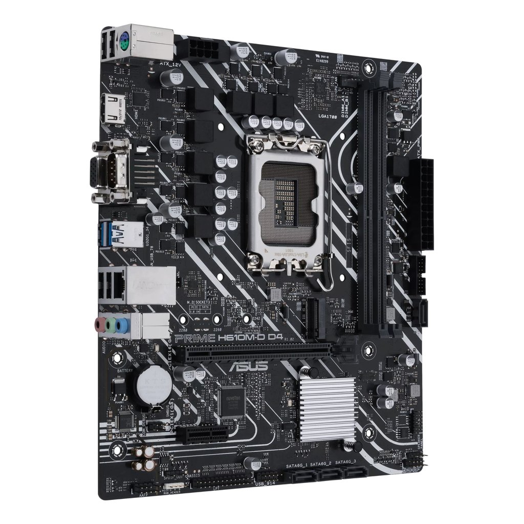 ASUS PRIME H610M-D D4 Intel H610 LGA 1700 micro ATX - Image 3