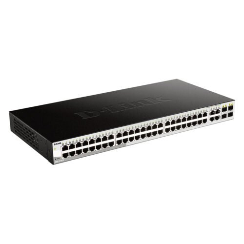 D-Link 52-Port Gigabit Smart Managed Switch including 4 x 100/1000Mbps Combo Ports - Image 2