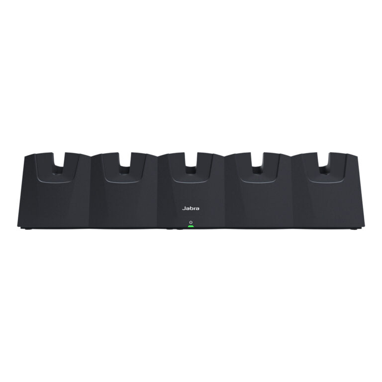 Jabra Perform Charging Stand, 5-Bay, (UK Charger)