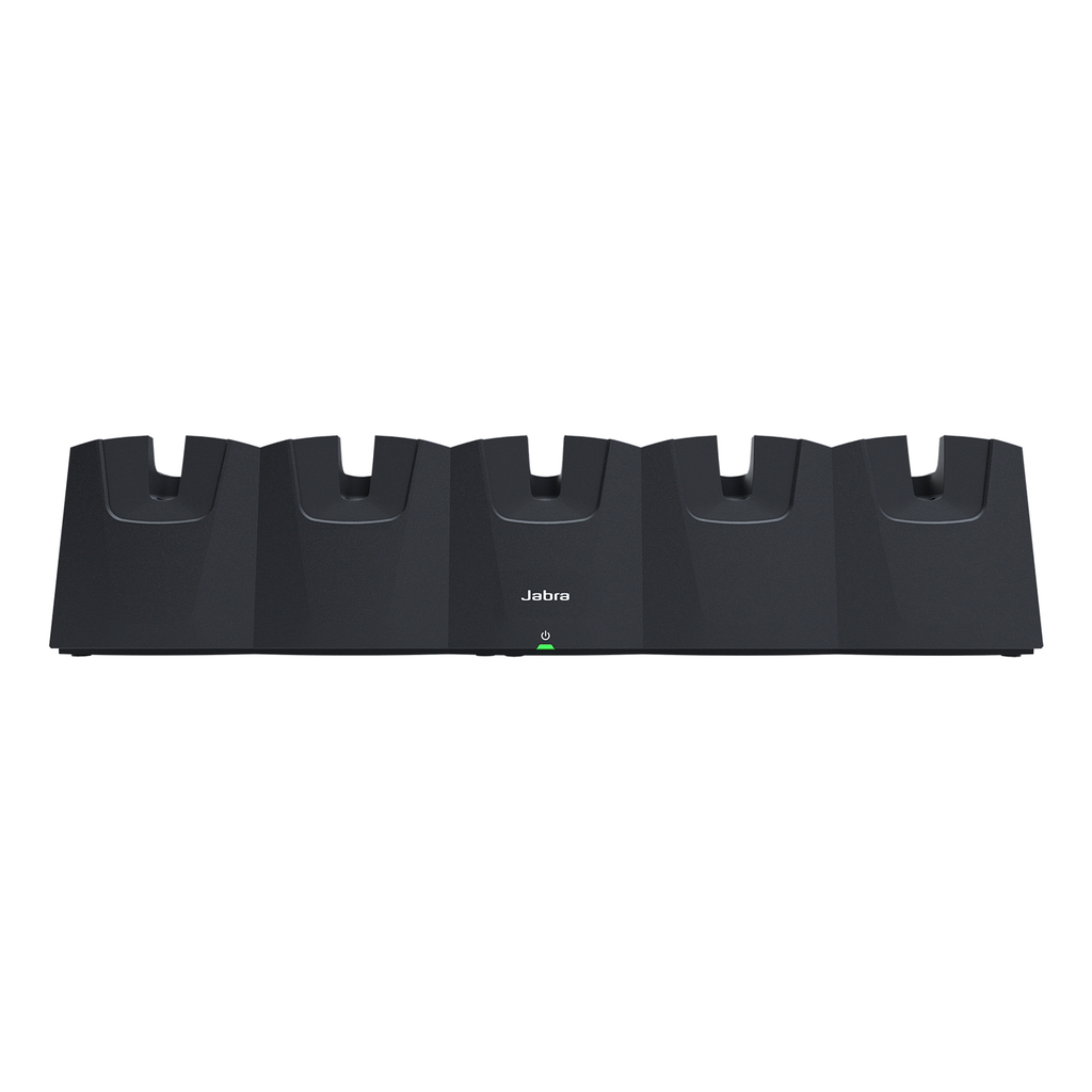Jabra Perform Charging Stand, 5-Bay, (UK Charger)