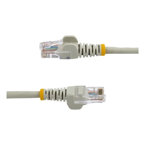StarTech.com Cat5e Patch Cable with Snagless RJ45 Connectors - 5 m, Grey - Image 3