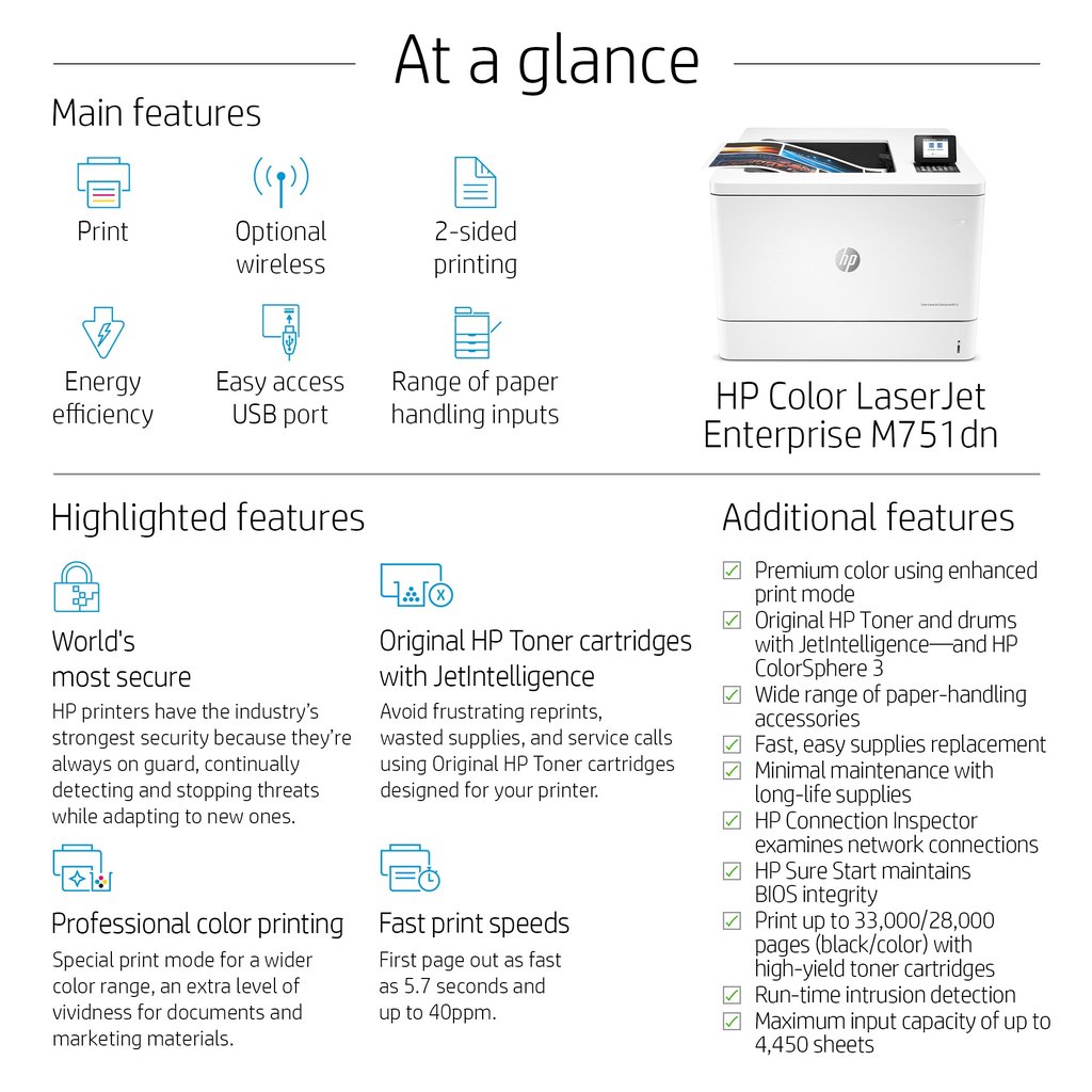 HP Color LaserJet Enterprise M751dn - Image 10