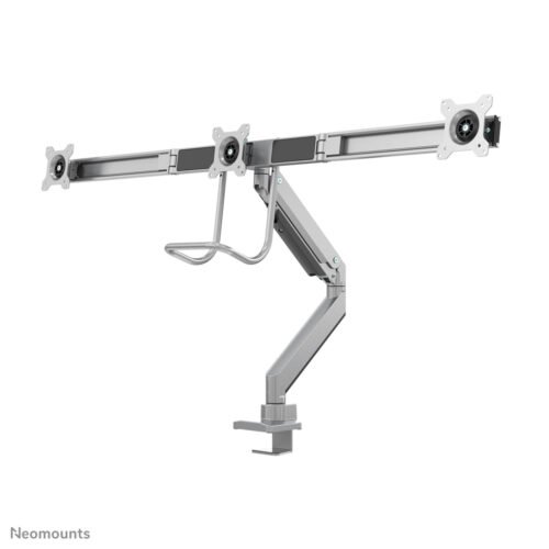 Neomounts NM-D775DX3SILVER Monitor arm 17-27" - gas spring - Topfix - 180°-stop - Image 5
