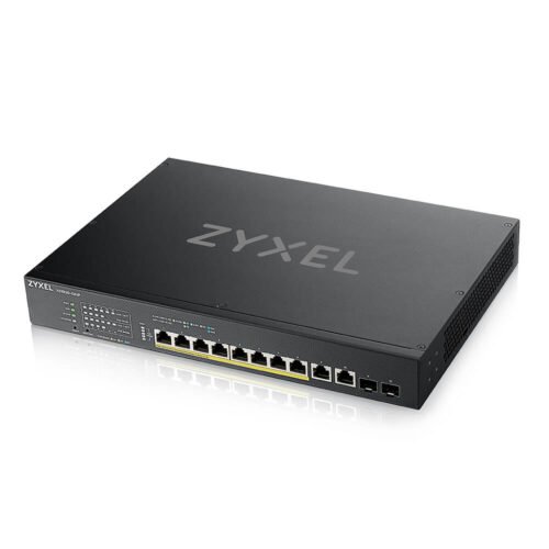 Zyxel XS1930-12HP-ZZ0101F network switch Managed L3 10G Ethernet (100/1000/10000) Power over Ethernet (PoE) Black - Image 4