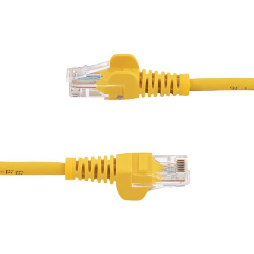 StarTech.com Cat5e Patch Cable with Snagless RJ45 Connectors - 2m, Yellow - Image 3