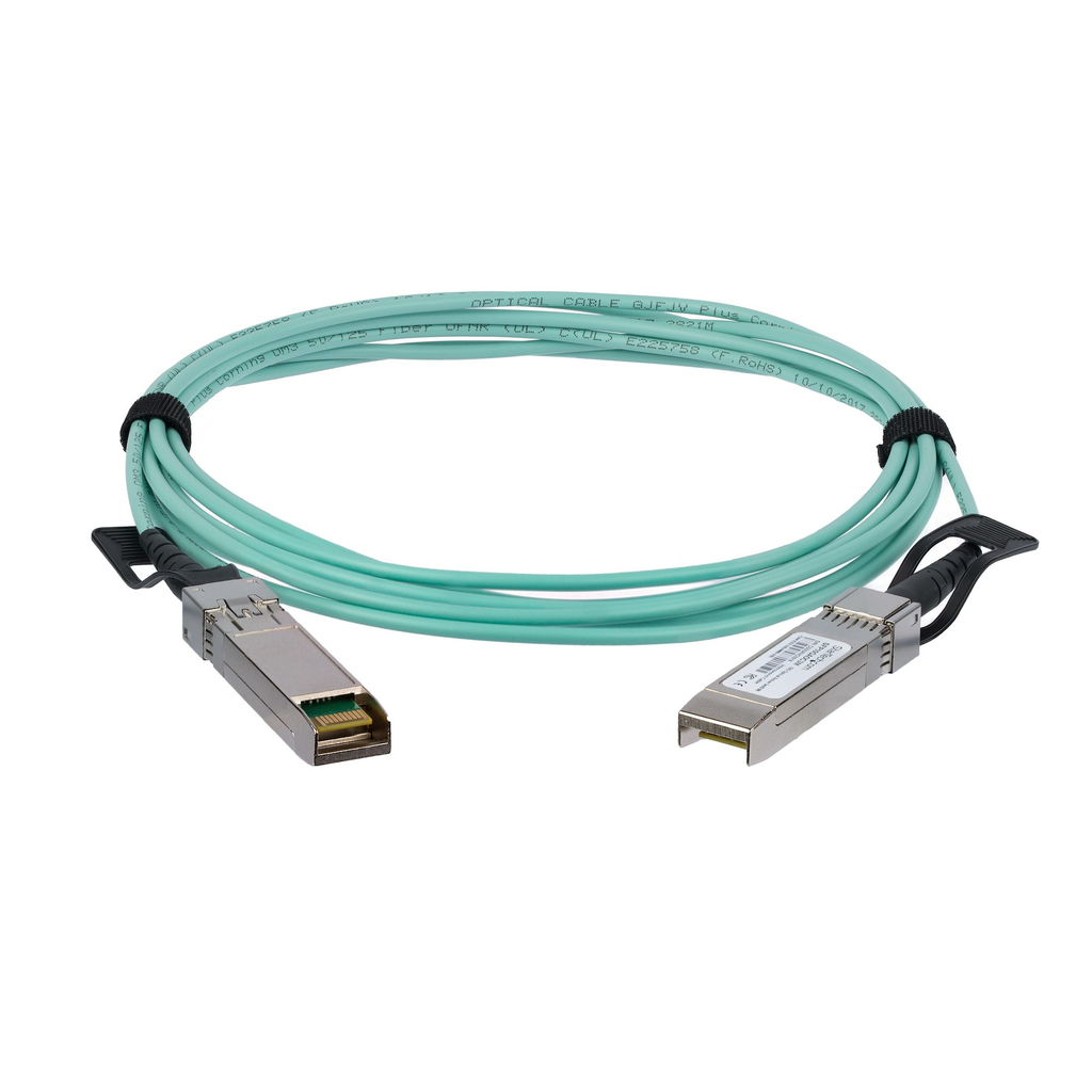 StarTech.com Cisco SFP-10G-AOC3M Compatible 3m/9.84ft 10G SFP+ to SFP+ AOC Cable - 10GbE SFP+ Active Optical Fiber - 10Gbps SFP - Image 2