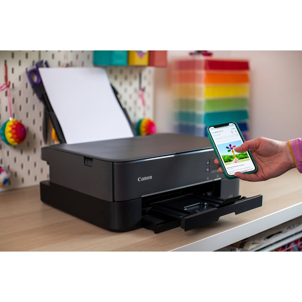 Canon PIXMA TS5350i Wireless Colour 3-in-One Inkjet Photo Printer, Black - Image 9