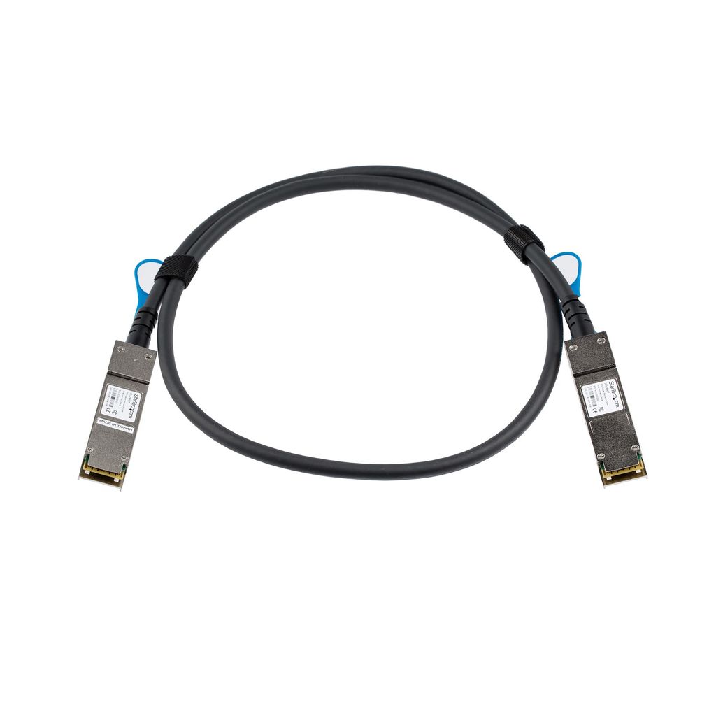 StarTech.com HPE JG326A Compatible 1m 40G QSFP+ to QSFP+ Direct Attach Cable Twinax - 40GbE QSFP+ Copper DAC 40 Gbps Low Power - Image 3