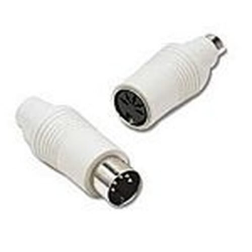 C2G 6-Pin Mini-DIN F / 5-Pin DIN M White