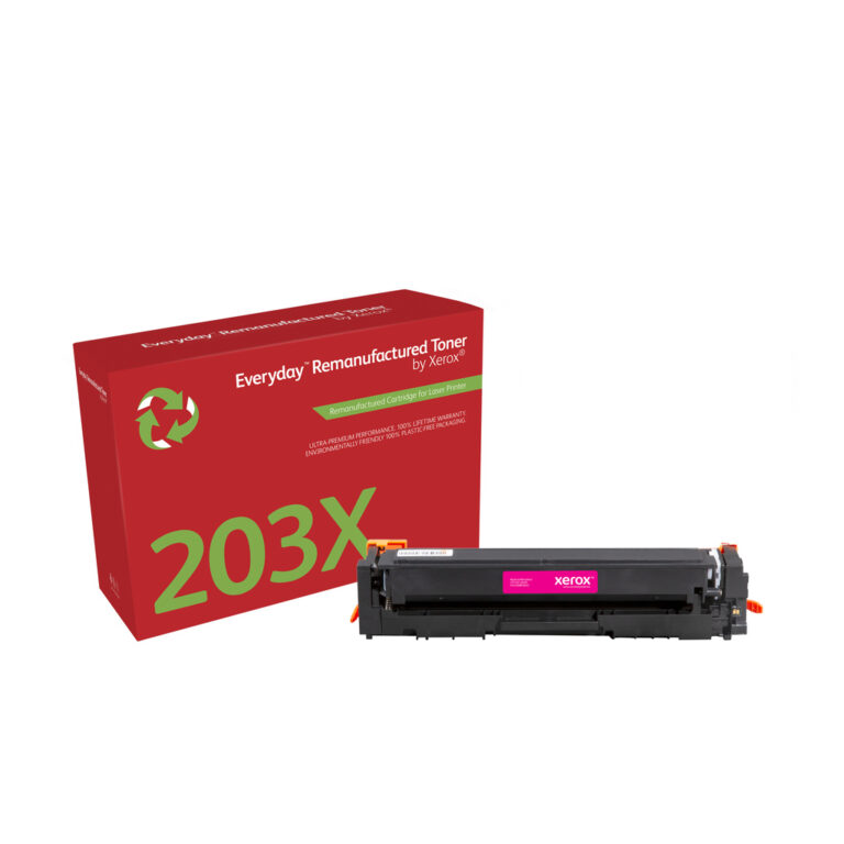 Everyday™ Magenta Remanufactured Toner by Xerox compatible with HP 203X (CF543X), High capacity