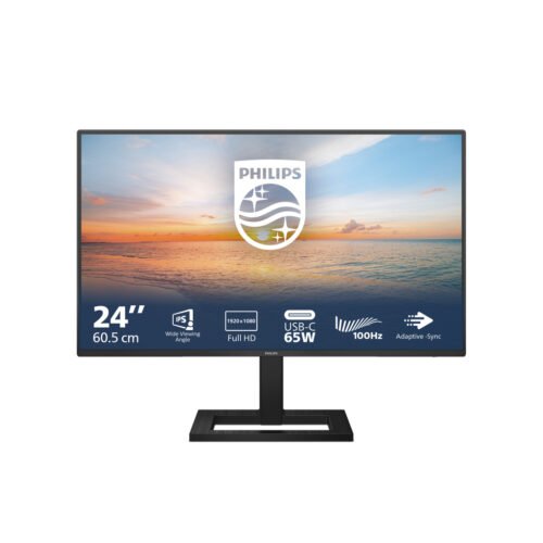 Philips 1000 series 24E1N1300AE/00 computer monitor 60.5 cm (23.8") 1920 x 1080 pixels Full HD LCD Black - Image 2