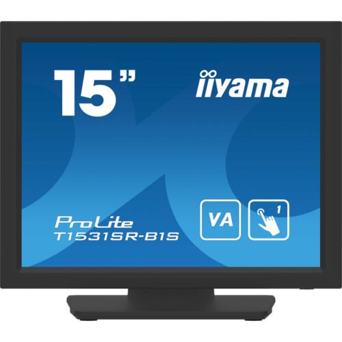 iiyama 15” Touchscreen with 5-wire Resistive Touch Technology - Image 2