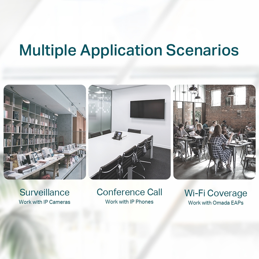 TP-Link 16-Port Gigabit Desktop Switch with 16-Port PoE+ - Image 3
