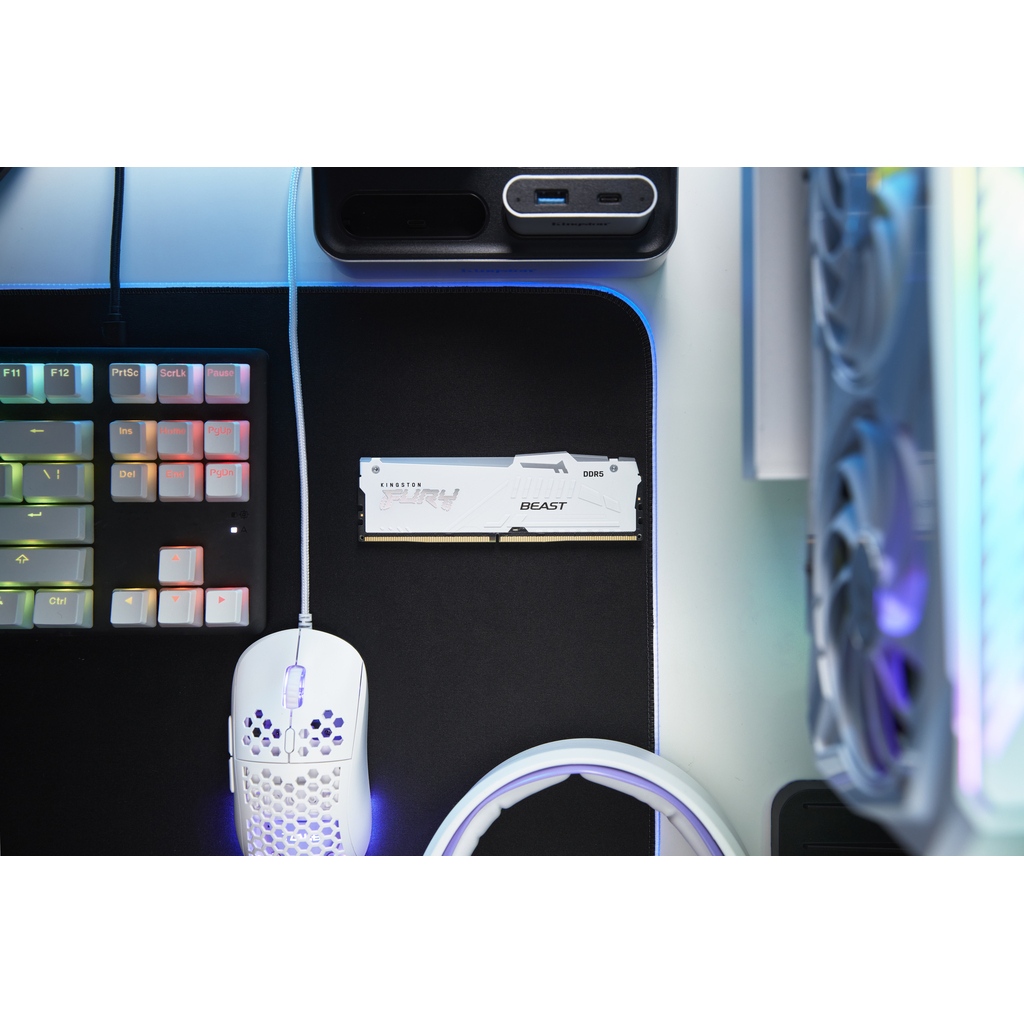Kingston Technology FURY Beast 32GB 6000MT/s DDR5 CL30 DIMM White RGB EXPO - Image 8