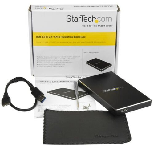 StarTech.com 2.5in USB 3.0 SSD SATA Hard Drive Enclosure - Image 2