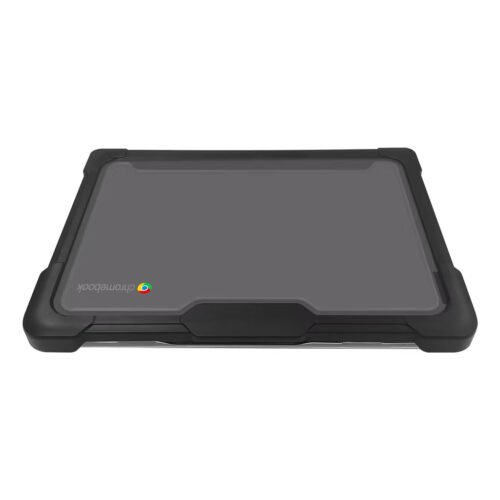 Techair TACHS004 Protective Hard Shell case for Lenovo 300e/500e 3rd Gen Chromebook, 11.6 black/clear