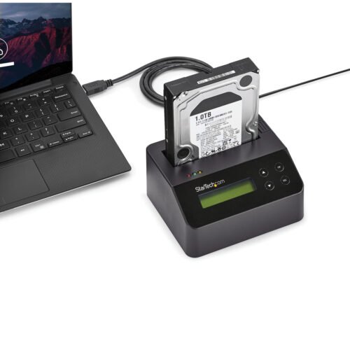 StarTech.com Single Bay Hard Drive Eraser, Standalone HDD/SSD Sanitizer, 4Kn, USB 3.0 to SATA III (6 Gbps), 9 Erase Modes, LCD - Image 6