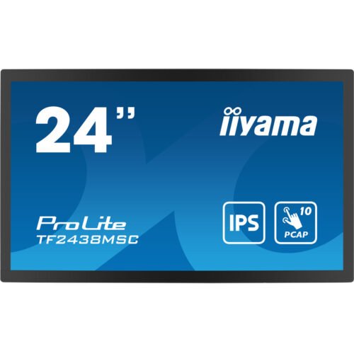 iiyama 23.8” 10pt Optical Bonded PCAP Open Frame Touch monitor with IPS panel technology, edge-to-edge glass design, anti-fin - Image 2