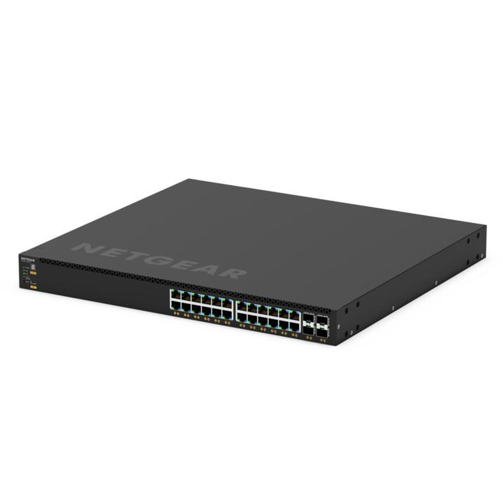 NETGEAR GSM4328 Managed L3 Gigabit Ethernet (10/100/1000) Power over Ethernet (PoE) 1U Black - Image 3