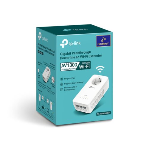 TP-Link TL-WPA8631P PowerLine network adapter 300 Mbit/s Ethernet LAN Wi-Fi White 1 pc(s) - Image 3